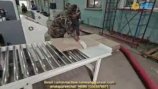 4 layers hard cardboard production line #cardboard #productionline #machine