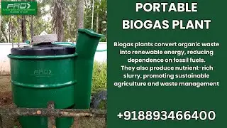 Portable Biogas Plant @ Chavakkad | Turn Kitchen Waste into Energy – Portable Biogas Plant Explained