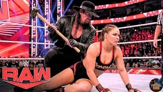 Ронда Роузи против Гробовщика &bull; WWE Raw &bull; 11 января 2026 г. ⚰️ #rondarousey #theundertaker