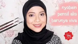 REVIEW JUJUR | FIRST IMPRESSION : VIVA QUEEN Perfect Shape Pencil Matic Eyebrow | #makeupbyNia #2