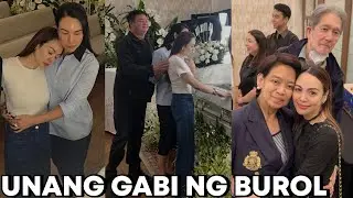Claudine, Gretchen at Marjorie Baretto NAGKAHARAP-HARAP sa UNANG GABI ng BUROL ng Kanilang INA