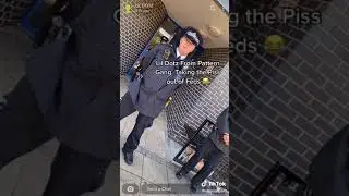 Lil Dotz pattern gang #hrb harassing police officers 🤢 disgusting behaviour