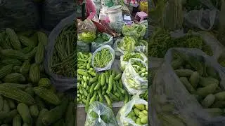 Fresh Vegetables #fishmarkets #cambodia