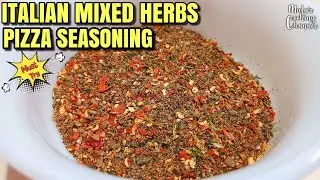 Italian Mixed Herbs / Homemade Pizza Seasoning / How to Make pizza Seasoning at home? #Shorts