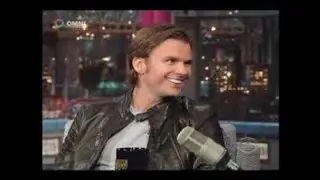 Dan Wheldon on the Late Show with David Letterman