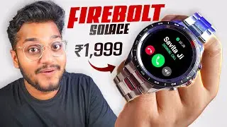 This ₹2000 Stainless Steel Smartwatch is very Premium | Fireboltt Solace