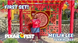 Meilin Lee First Set | Turning Red | Pixar Fest | Disneyland Resort 2024