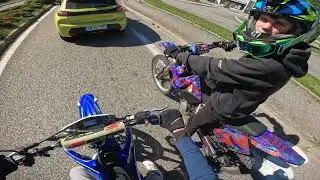Balade avec mon pote 🤞 50 Sherco et 125 EXC 🔥