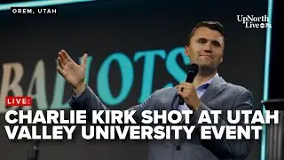 LIVE: Charlie Kirk shot and killed at Utah Valley University event