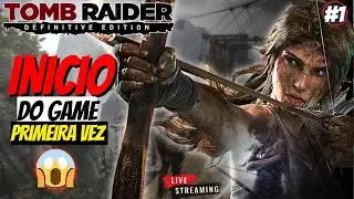 AO VIVO | Tomb Raider GOTY Gameplay PT-BR 🎮 Primeira Vez | Live PC. PART 1🏹