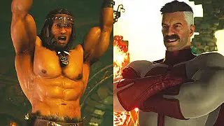 Mk1 Conan vs Omni-Man - ALL Intro-Dialogues