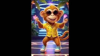 Monkey Moves You Can&rsquo;t Ignore! 🐒🔥 #aianimation