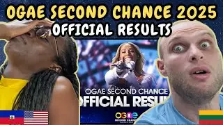 РЕАКЦИЯ НА OGAE Second Chance 2025: Официальные результаты &bull; Топ-25 (Евровидение 2025)