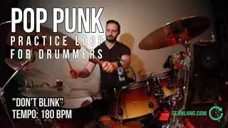 Pop Punk - Drumless Track for Drummers - 