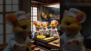 #CookingMice 🐭🍲#TinyChefVibes 👨&zwj;🍳#MouseKitchenMagic ✨#ThreeLittleChefs 🧀🥕#MiniCookingShow 🎬#