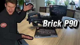 Рабочий кирпичный пистолет P90 от Mould King!