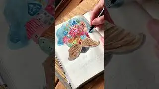 Проснулась сегодня и решила немного порисовать :) I woke up today and decided to draw a little:)