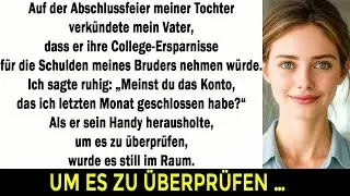 Mein Vater wollte das College Geld meiner Tochter stehlen –ich zog die Grenze, und er tobt bis h