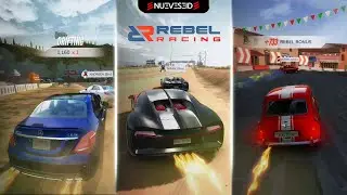 Rebel Racing | Insane racing Mercedes-AMG, Bugatti Chiron, Mini Cooper S