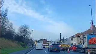 UK  🇬🇧 UNION JACK & ENGLAND'S FLAGS ALL OVER THE RD 2 BEDMINSTER CEMETRY.Cars Vans Trucks 