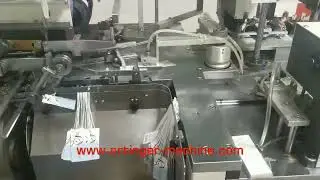 Automatic Double Pieces Hang tag Stringer Threader Knot Tying Machine with Eyelet