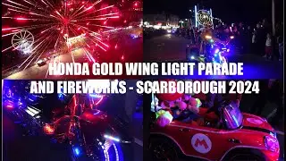 Honda Goldwing Light Parade 2024   Scarborough 2024