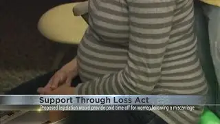 Proposed legislation would provide paid leave for women who suffer a miscarriage