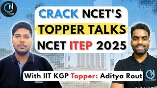 Aditya Rout’s NCET Journey to IIT Kharagpur | Cut-Off, College Life, Placements & Honest Review