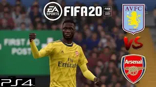 FIFA 20 | Aston Villa {vs} Arsenal | Gameplay | PS4