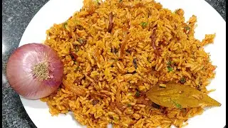 Onion Rice Recipe | Onion Recipe | Rice Recipe