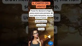 Risolverai questo Indovinello? 🤔 Divertente Riddle Italiano! #indovinelli #sfidamentale