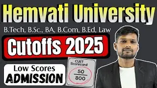HNBGU CUET Cutoffs 2025 &ndash; BA, BSc, BCom, BTech | Courses with Low Scores! Admission and Eligibility