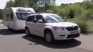Журнал Practical Caravan публикует обзор автомобиля &Scaron;koda Yeti GreenLine II.