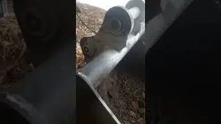 Переделка крепления ковша миниэкскаватора Rippa r 328.Подружил с быстросъёмом.