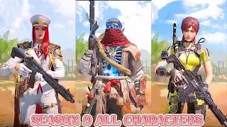CODM SEASON 9 2022 BATTLE PASS, LUCKY DRAWS CHARACTERS | SEASON 9 ALL CHARACTER CODM