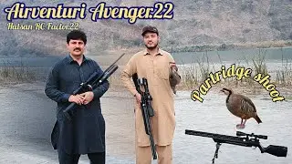 Chukar & See See Partridge Hunting in Mountains With Airguns | Avenger .22 and Hatsan RC Factor