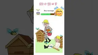 impossible date 😂😂 : tricky riddle bee revenge🤣🤣🤣 #funny #anima&ccedil;&atilde;o #shorts