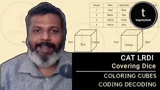 CAT LRDI | Coloring Cubes | Coding &ndash; Decoding | Covering Dice | Difficult