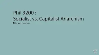 Socialist vs capitalist anarchy