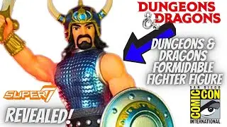 Check Out This Amazing Dungeons & Dragons Formidable Fighter Figure Revealed By Super7! SDCC 2023