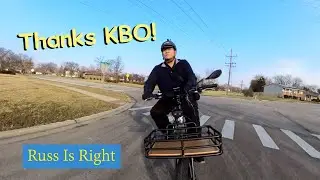 KBO Ranger Cargo Ebike - Storage And Safety Accessories!