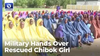 Military Hands Over Rescued Chibok Girl, 330 Others To Borno Govt