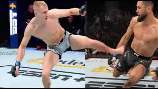 Ian Garry Vs Khamzat chimiev full fight 🥊🍿