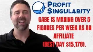 Profit Singularity Course - Gabe Is Making Over 5 Figures PER WEEK As An Affiliate!
