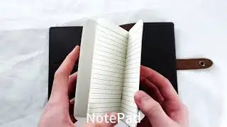 Genuine Leather Cover Notebook - Custom Genuine Leather Multi Functional item with Notebook Printing
