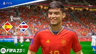 FIFA 23 - SPANIA VS COSTA RICA - MONDIALI QATAR 2022 | PS5&trade;  |