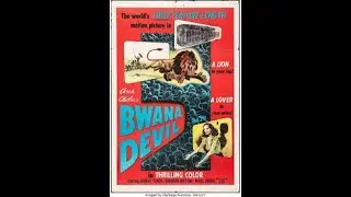 Bwana Devil Review 1952. First 3D Movie. Tsavo Lions. Man Eaters. Massai Warriors. Robert Stack