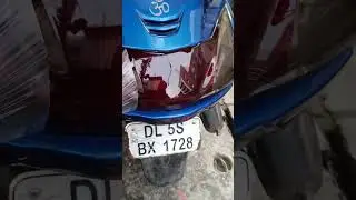 Activa Back Light Black Smoke Modification 💡 | Stylish Scooter Look | #MGBikeWorld #viral #viral 👀