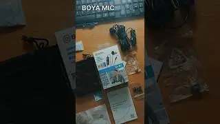 BOYA MIC - M1 Unboxing | Best Mic For Youtube Videos #shorts