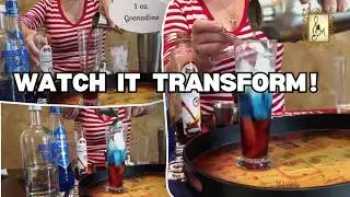 Perfect Patriotic Cocktail for 4th of July #drink #recipe #4thofjuly